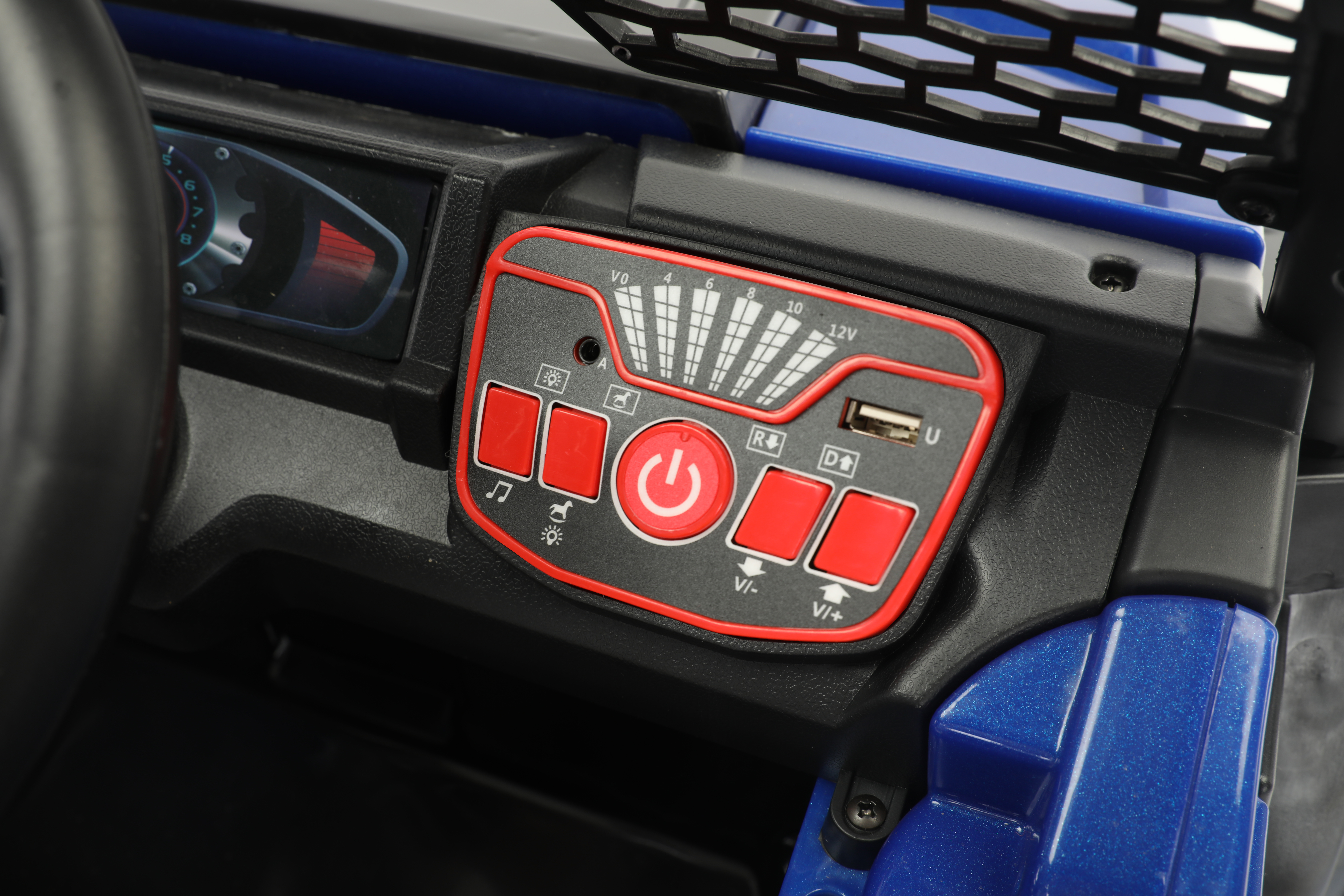 Электромобиль TOYLAND Багги 4х4, колеса EVA С пультом ДУ - фото 10