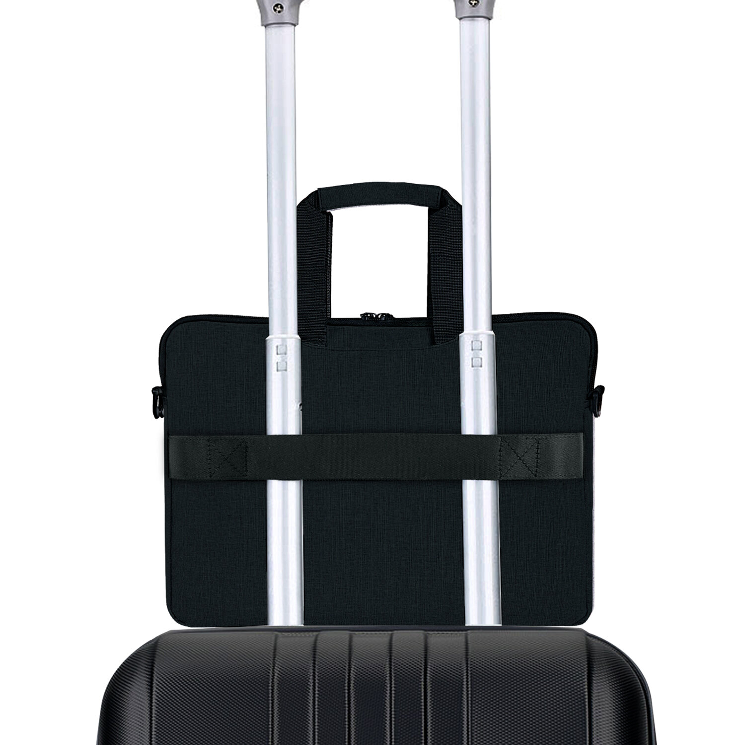 Сумка для ноутбука HEIKKI 13-14 дюймов портфель для документов через плечо - фото 15