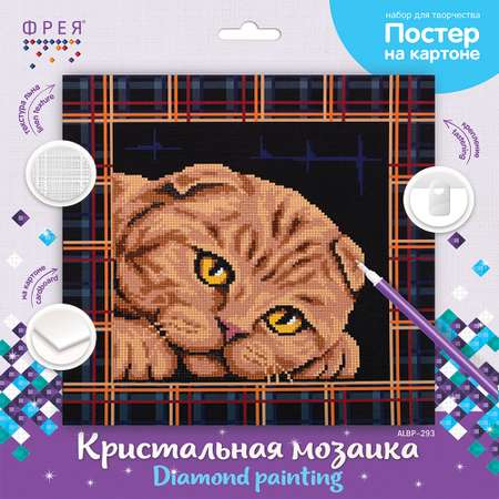 Алмазная мозаика Фрея Шотландская кошка