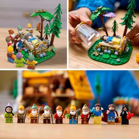 Конструктор LEGO Disney Princess Домик Белоснежки и семи гномов блочный