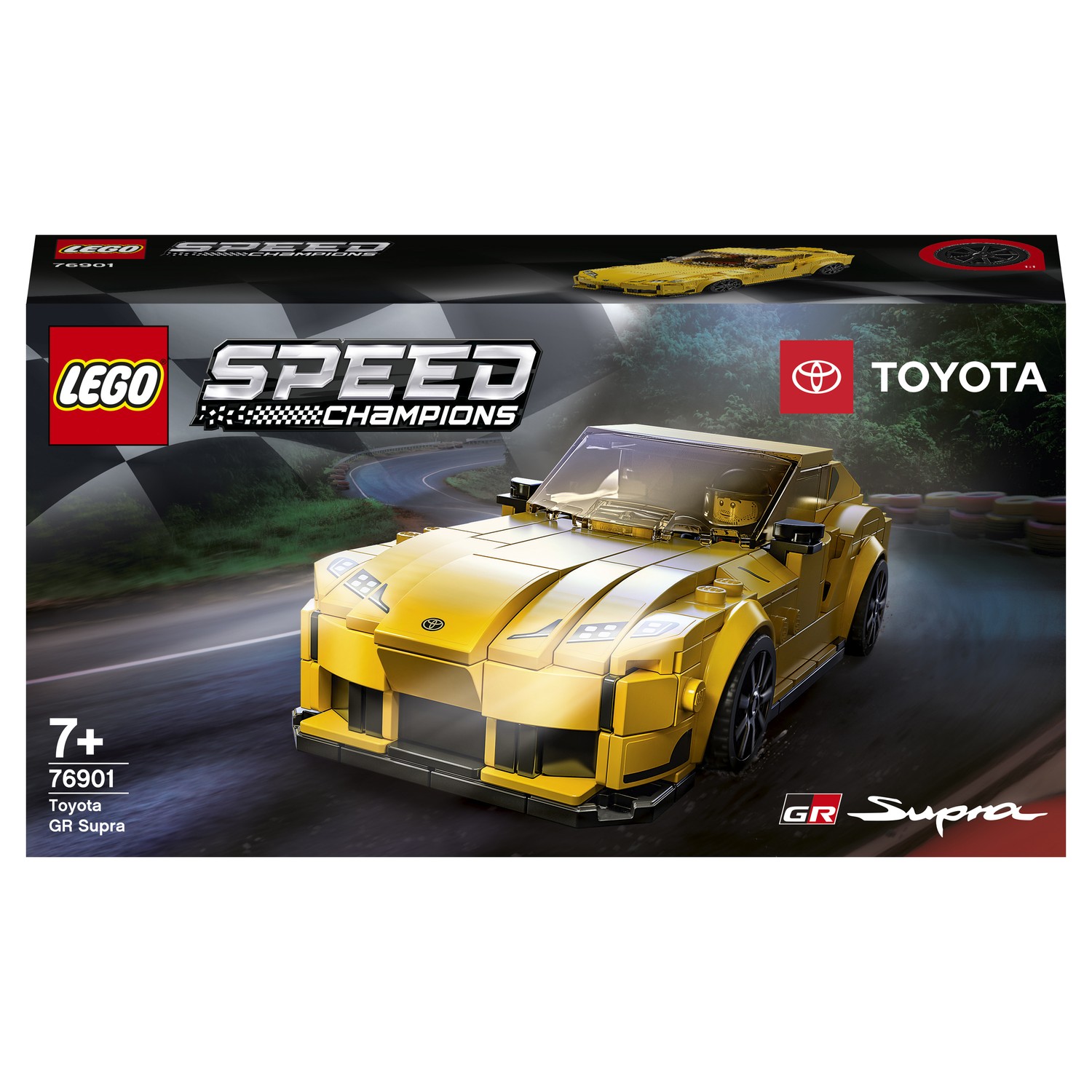 Конструктор LEGO Speed Champions Toyota GR Supra блочный - фото 2