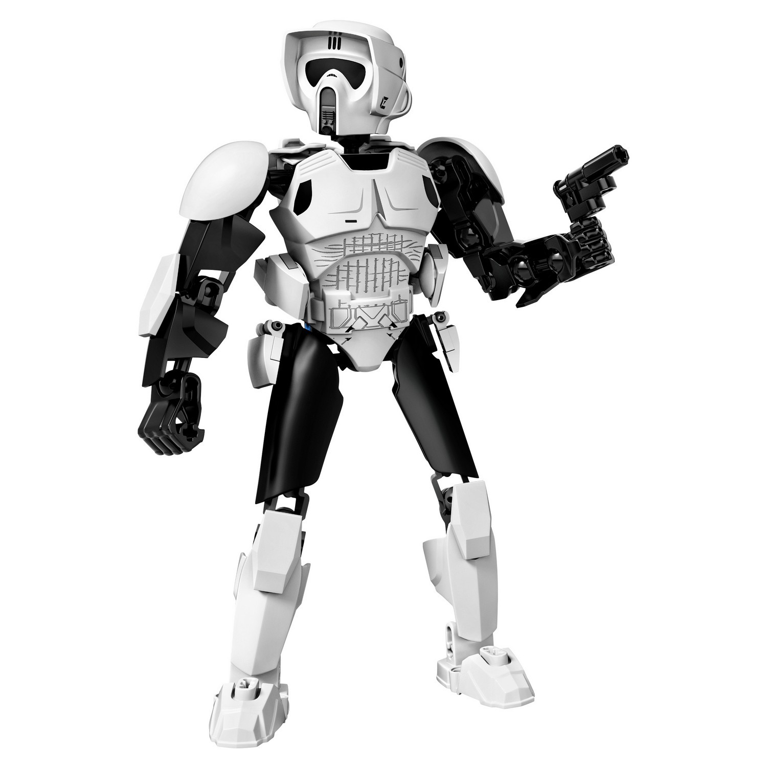 Конструктор LEGO Star Wars Штурмовик-разведчик на спидере блочный - фото 10