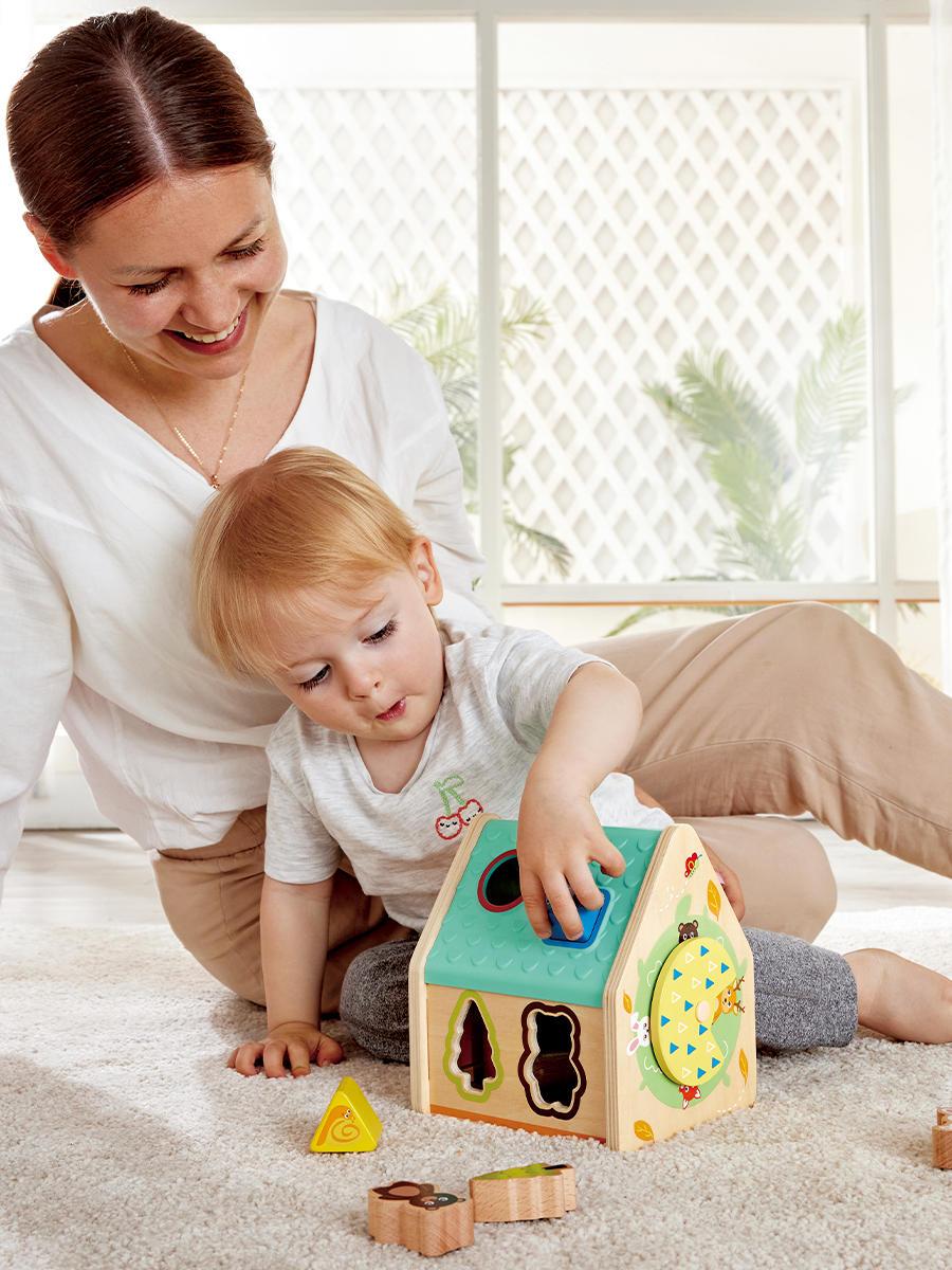 Игрушка Hape сортер Домик на дереве - фото 4