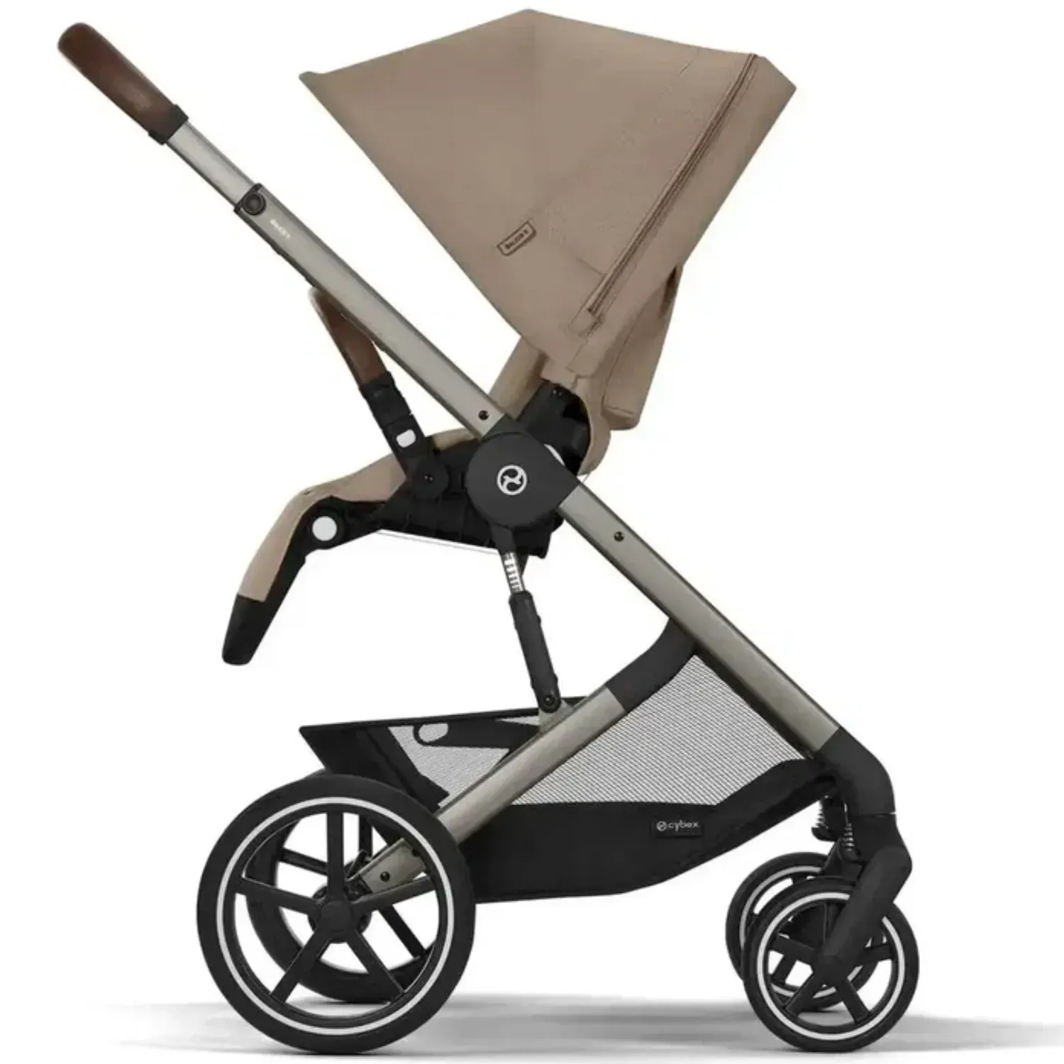 Коляска 2в1 Cybex Balios S Lux TPE бежевый - фото 8