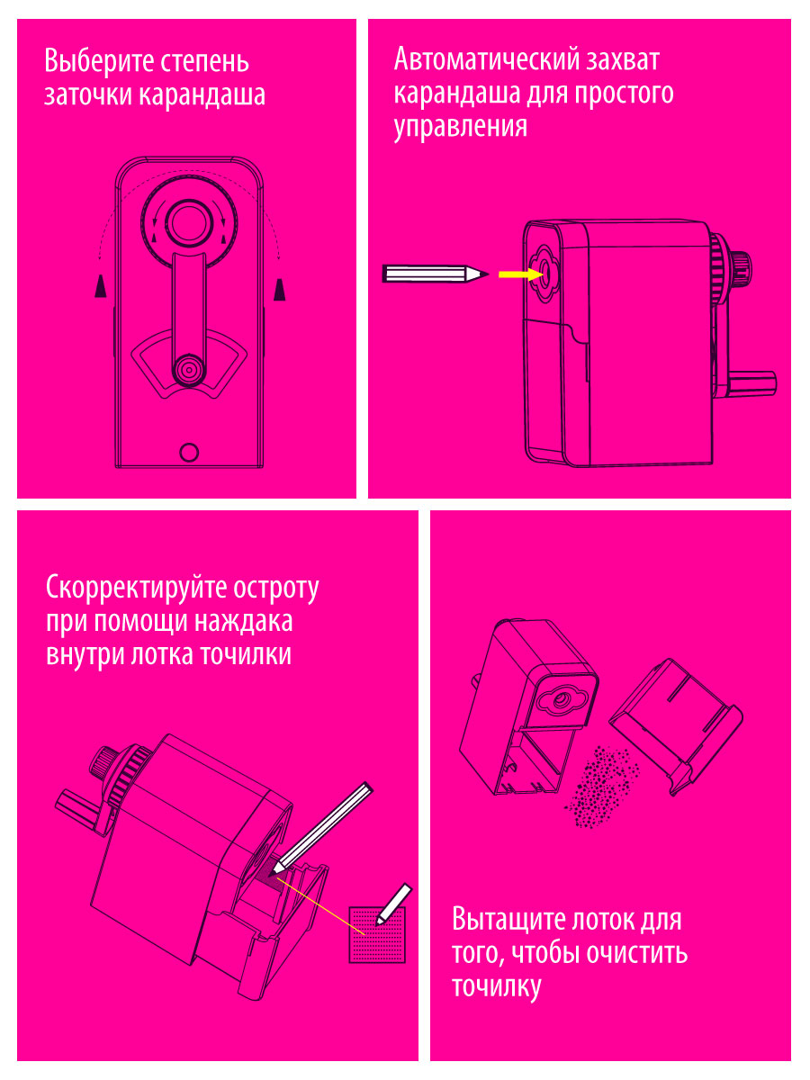 Точилка Малевичъ Механическая - фото 7