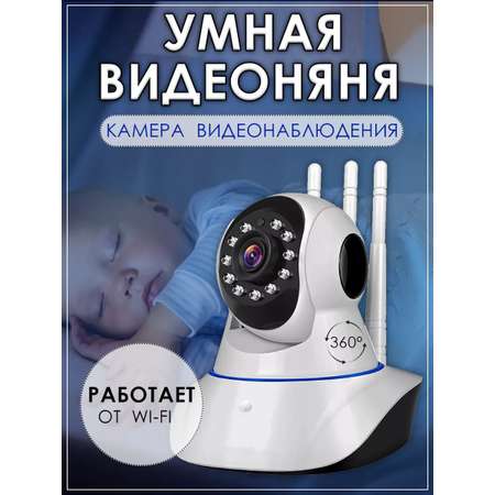 Видеоняня с телефона IP камера ТОТОША Видео няня беспроводная для наблюдения