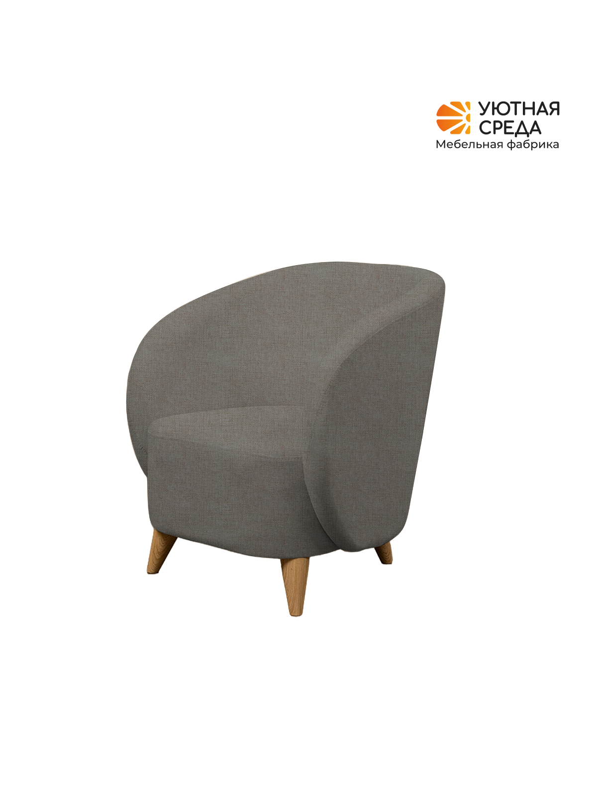 Кресло Уютная среда К300 черный - фото 15