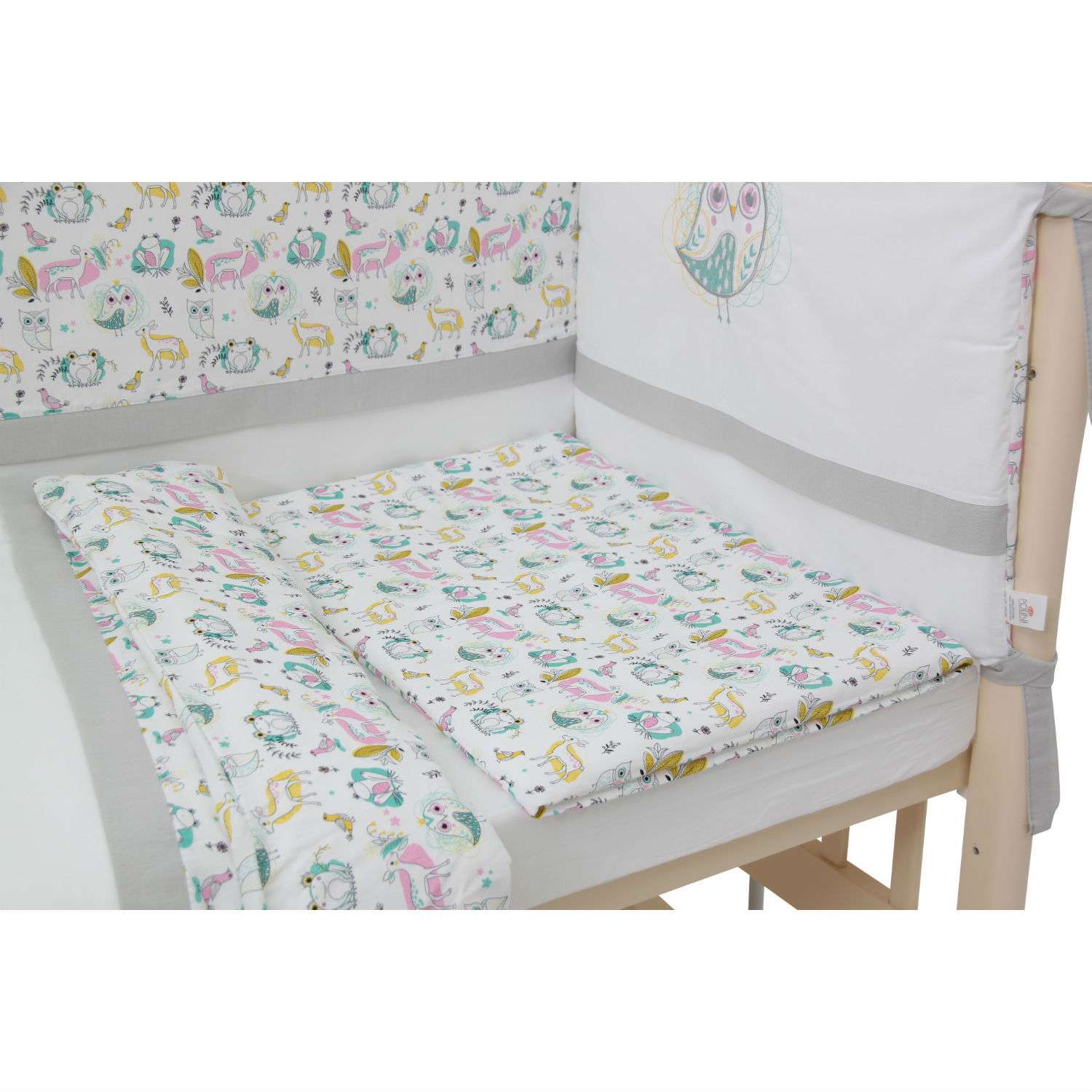 Комплект белья Polini kids Последний Богатырь 7 предметов Серый - фото 12