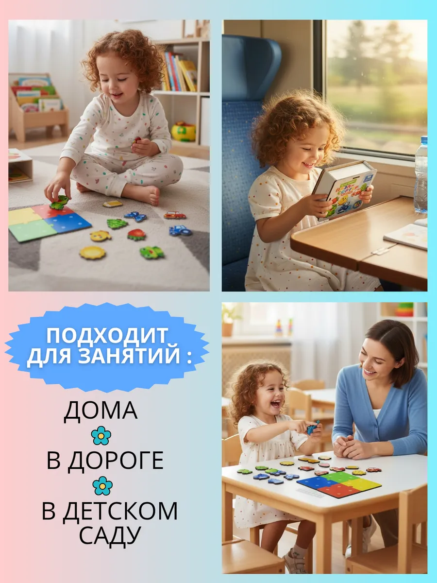 Игрушка ГРАТ сортер пазл - фото 7