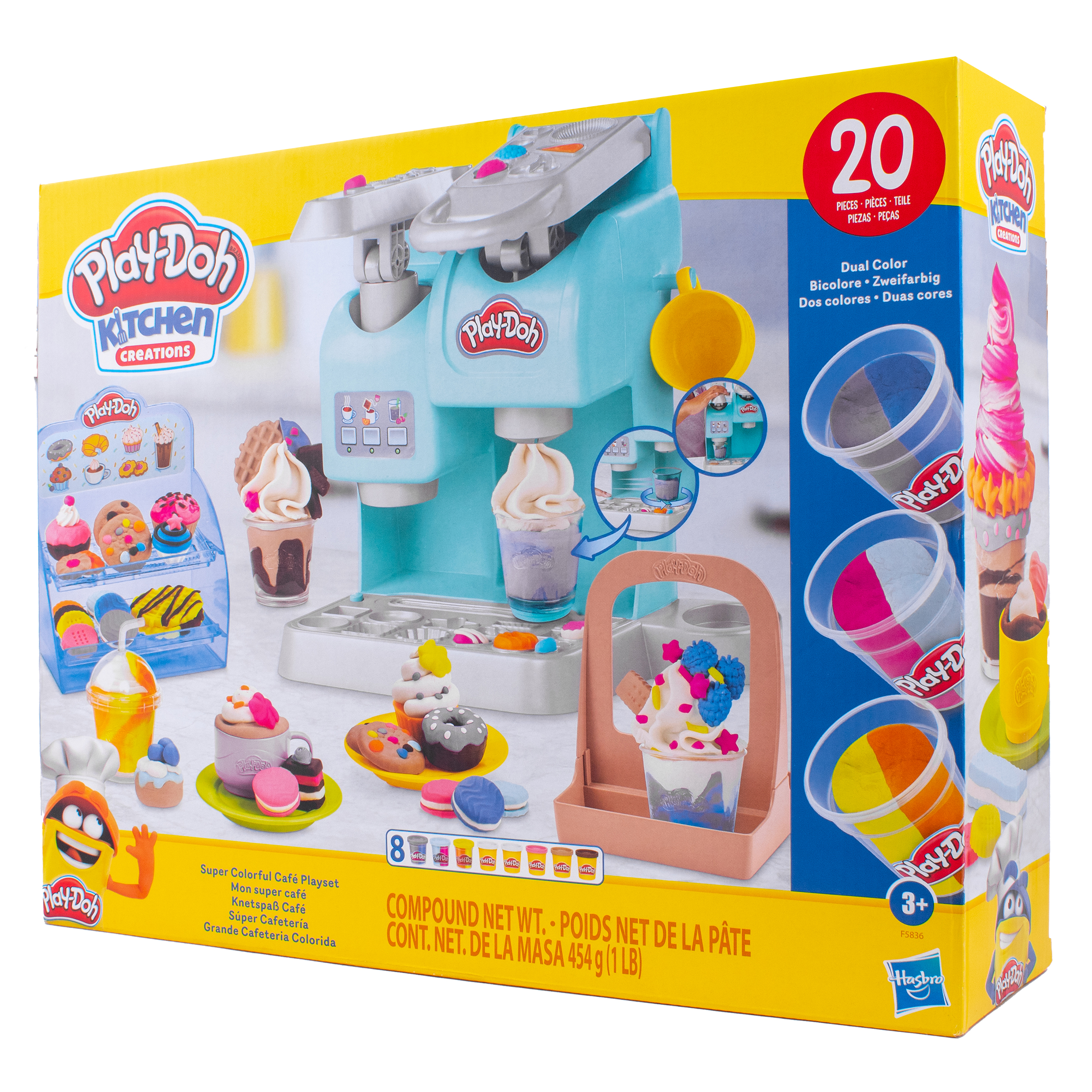 Масса для лепки Hasbro Play Doh Разноцветное кафе - фото 4