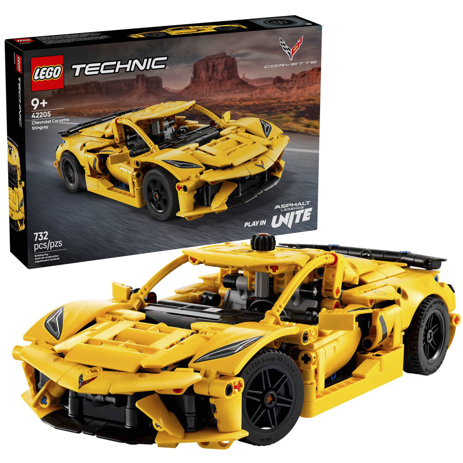 Конструктор LEGO Technic 732 дет. - фото 1