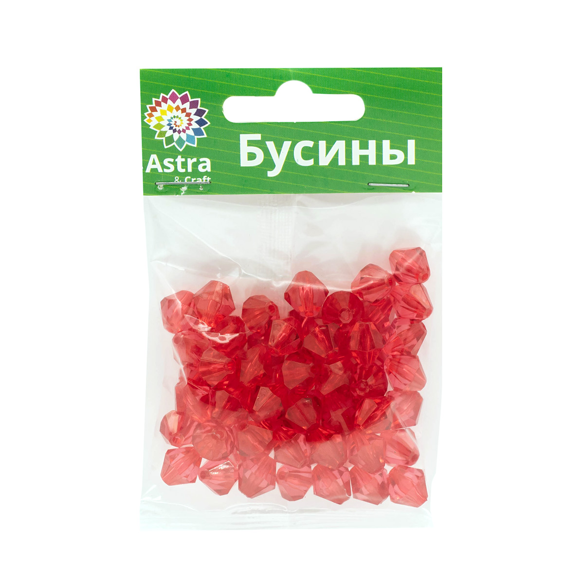 Набор для творчества Astra Craft Бусины 10 мм 25 г биконус - фото 7