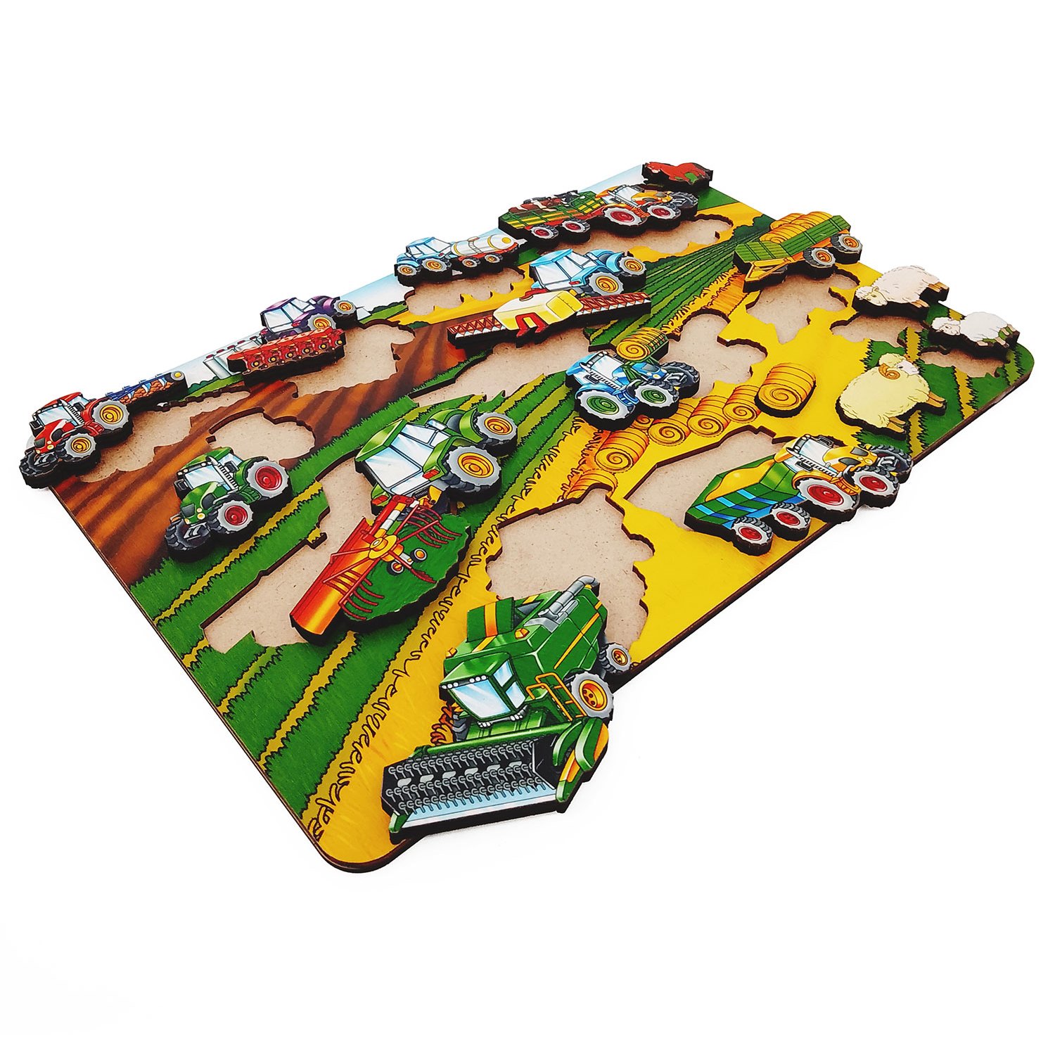 Настольная игра Нескучные игры Пазл-рамка - фото 3