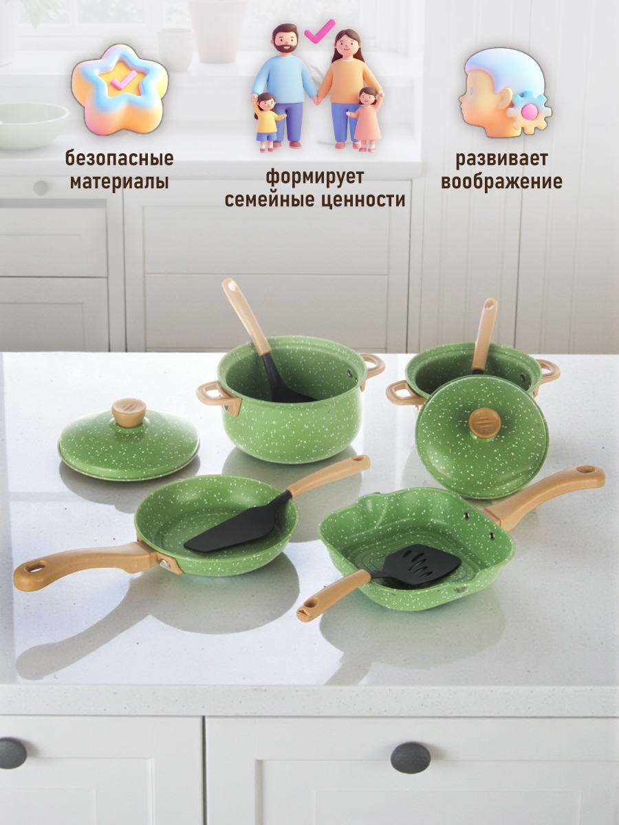 Игрушка Veld Co Посуда 10 предм. - фото 12
