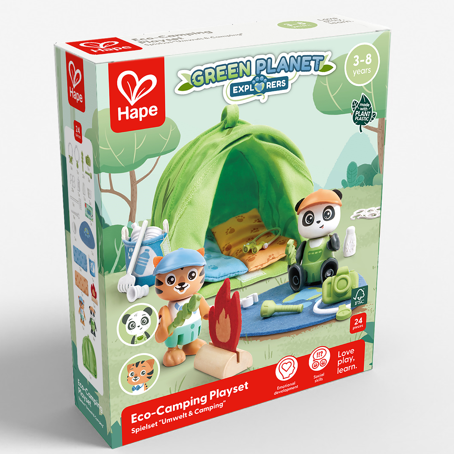 Игровой набор Hape Эко кемпинг - фото 5