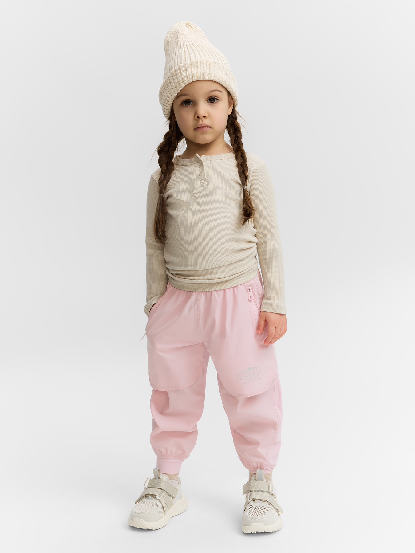 Брюки Happy Baby 88587-1_pink - фото 3