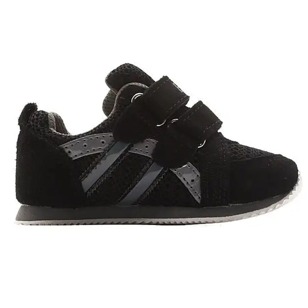 Кроссовки BEST.A 6018м BEST.A Кроссовки детские черно-серый - фото 2