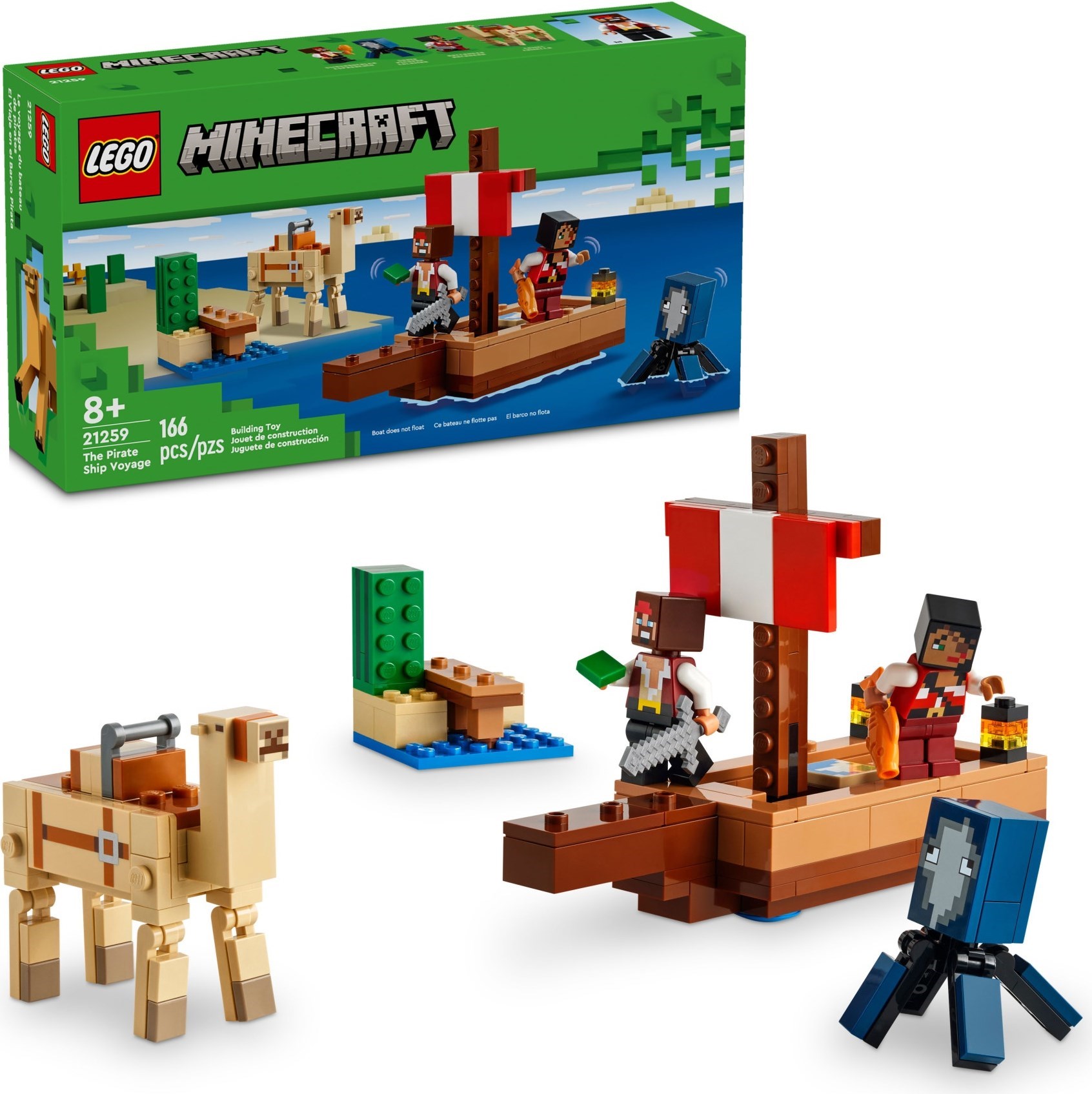 Конструктор LEGO Minecraft 21259 166 дет. - фото 1