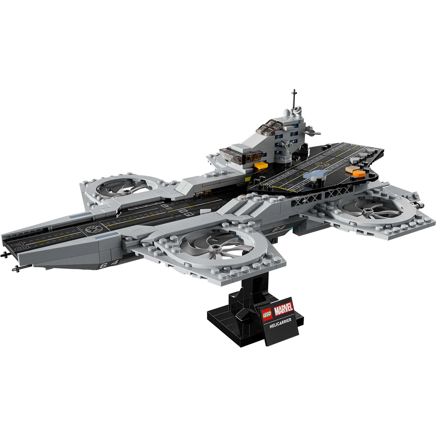 Конструктор LEGO Marvel Super Heroes Геликарриер Мстителей 509 дет. - фото 3