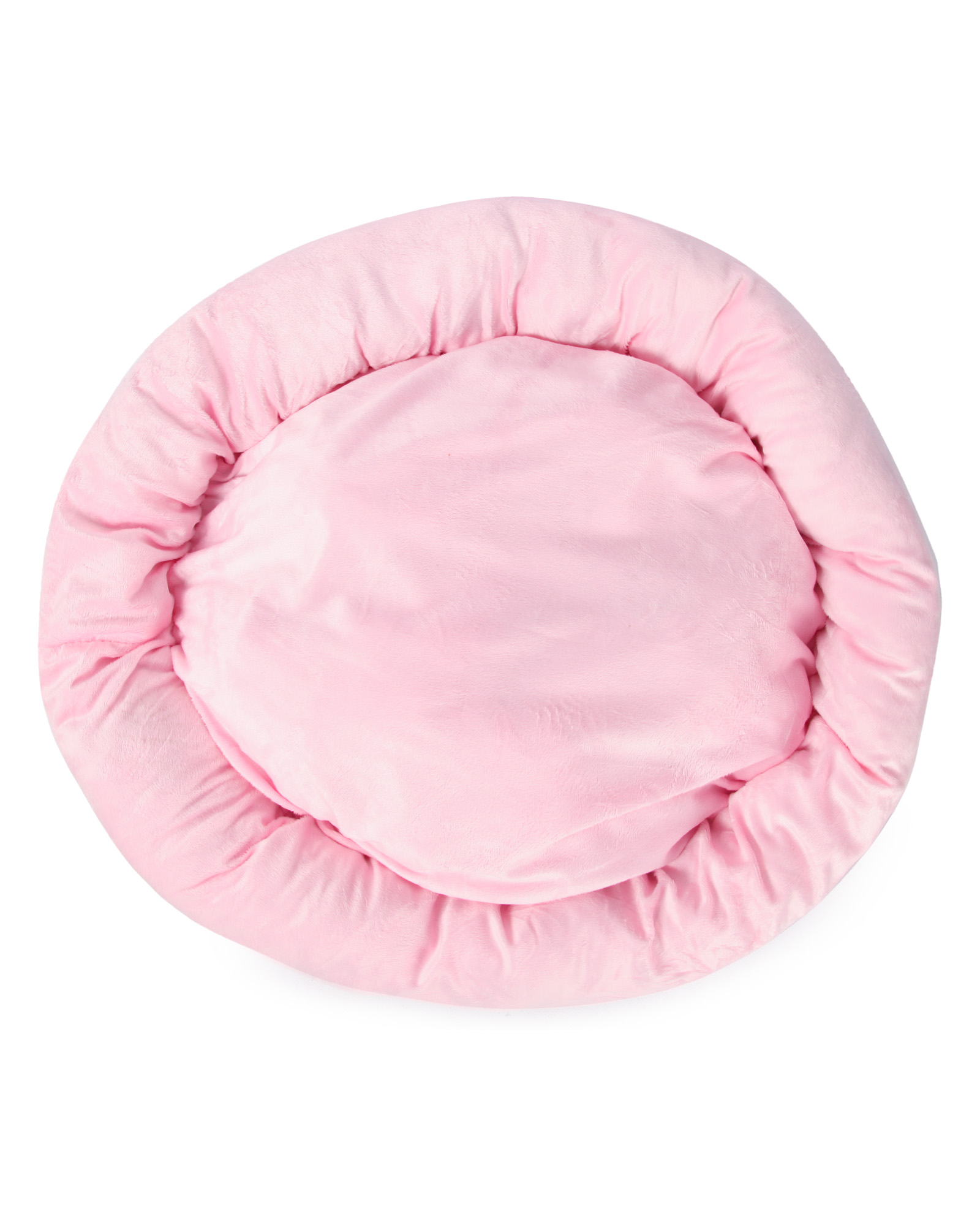 Лежанка для животного с бортиками Barbaks Нежность круглая 60*60*15см - фото 3