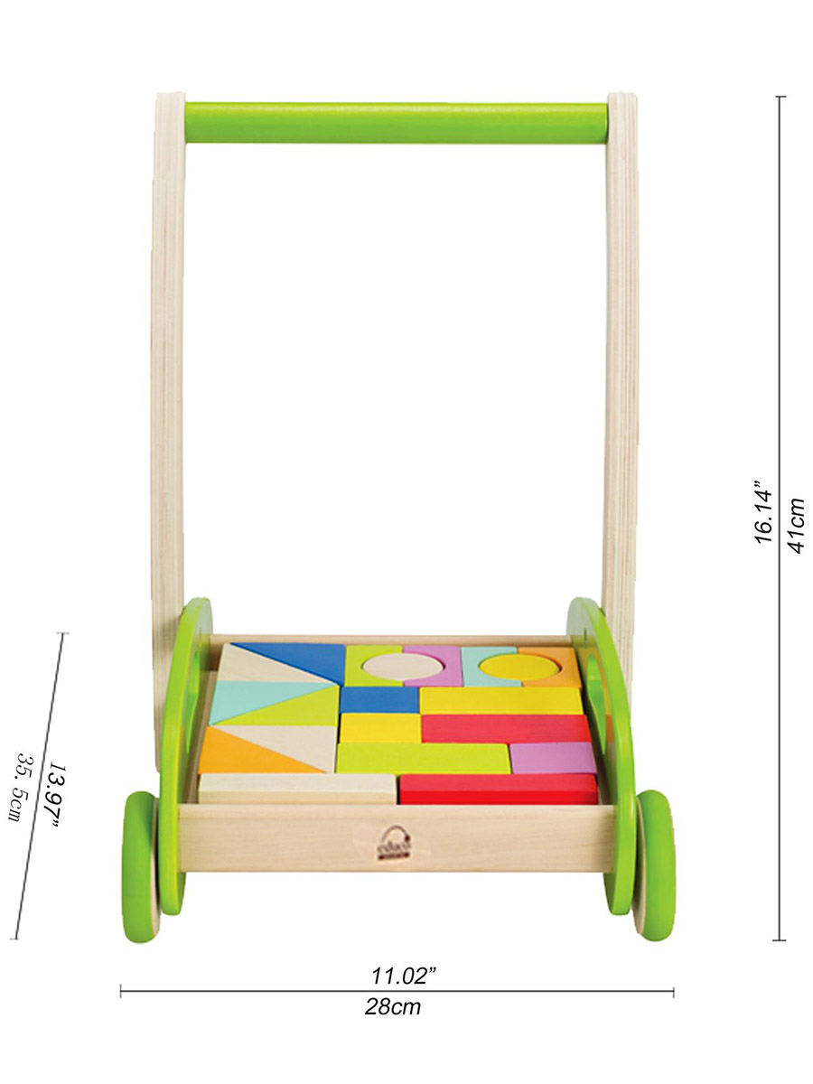 Конструктор Hape Ходунки Волшебный E0370_HP деревянный - фото 3