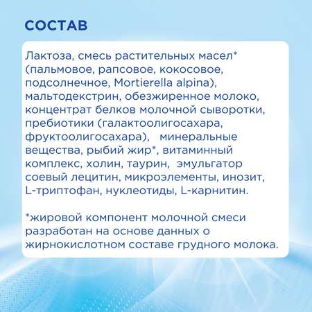 Смесь молочная Nutrilon Premium 2 400г с 6месяцев