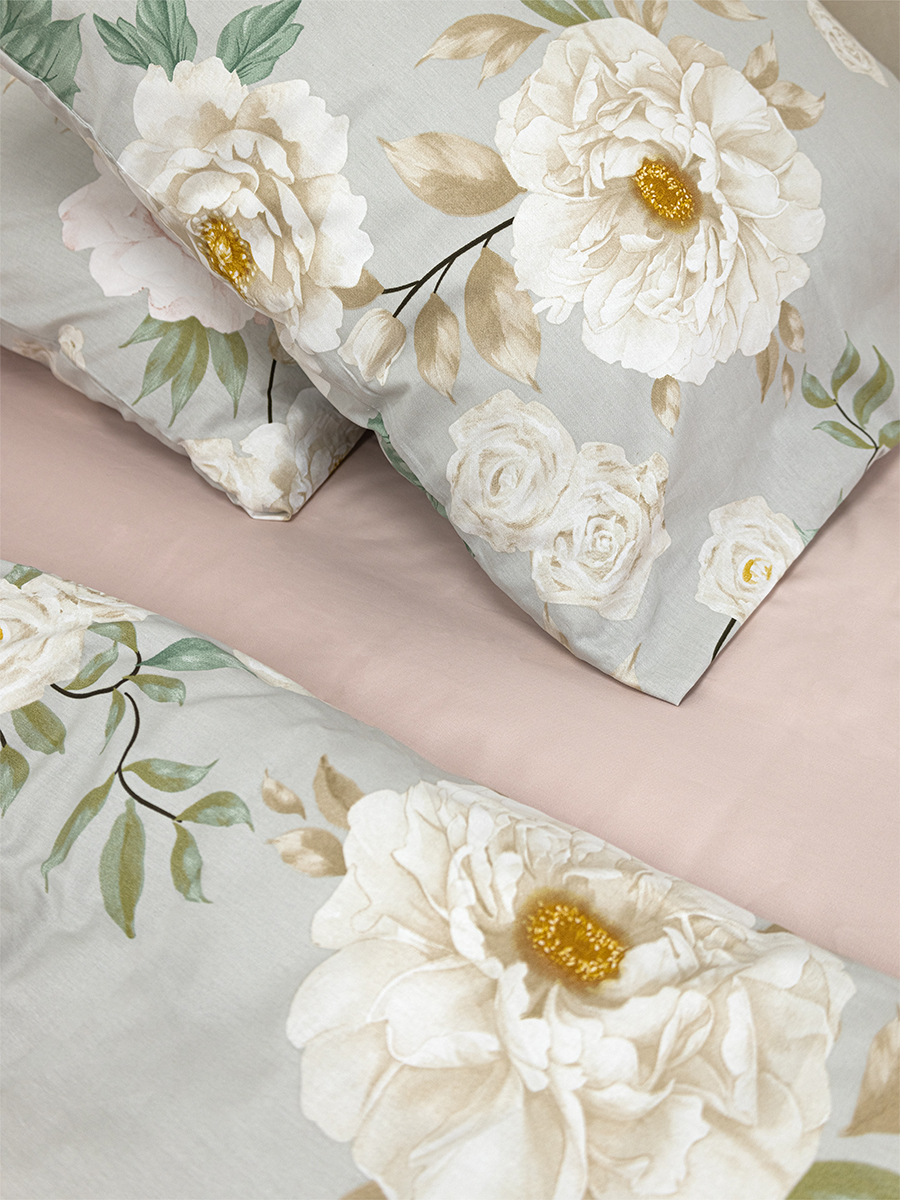 Комплект постельного белья для SNOFF Литиция сатин евро 4 предм. - фото 3