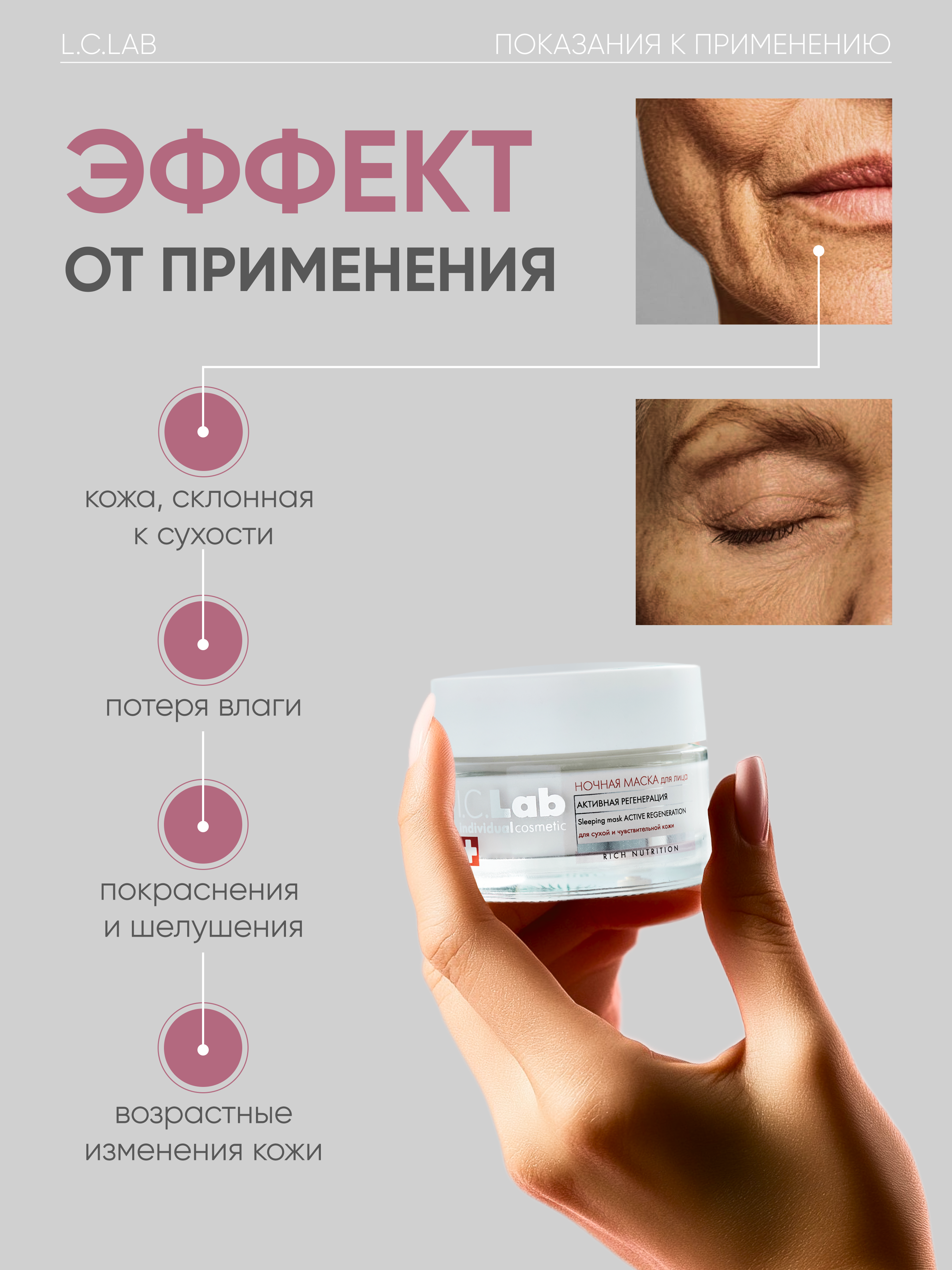Маска I.C.Lab Individual cosmetic Ночная активная регенерация 50 мл - фото 2