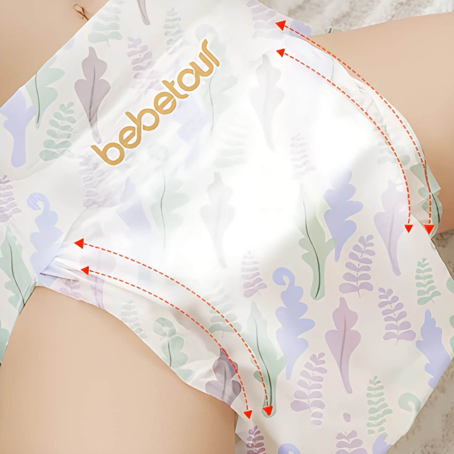 Подгузники Bebetour Alices Secret Dream S (4-8 кг) 58 шт. - фото 7
