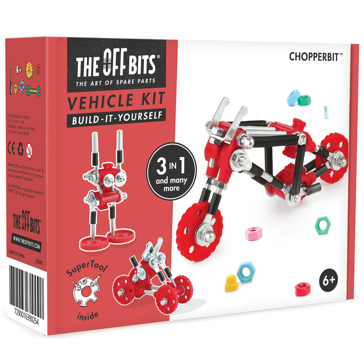 Конструктор TheOffbits Chopperbit металлический - фото 1