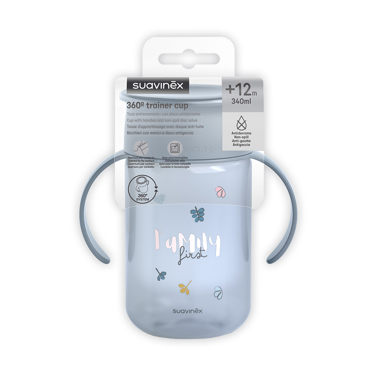 Поильник Suavinex 340 мл 1 шт. - фото 4