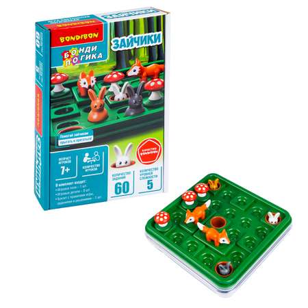 Настольная игра Bondibon логическая ЗАЙЧИКИ