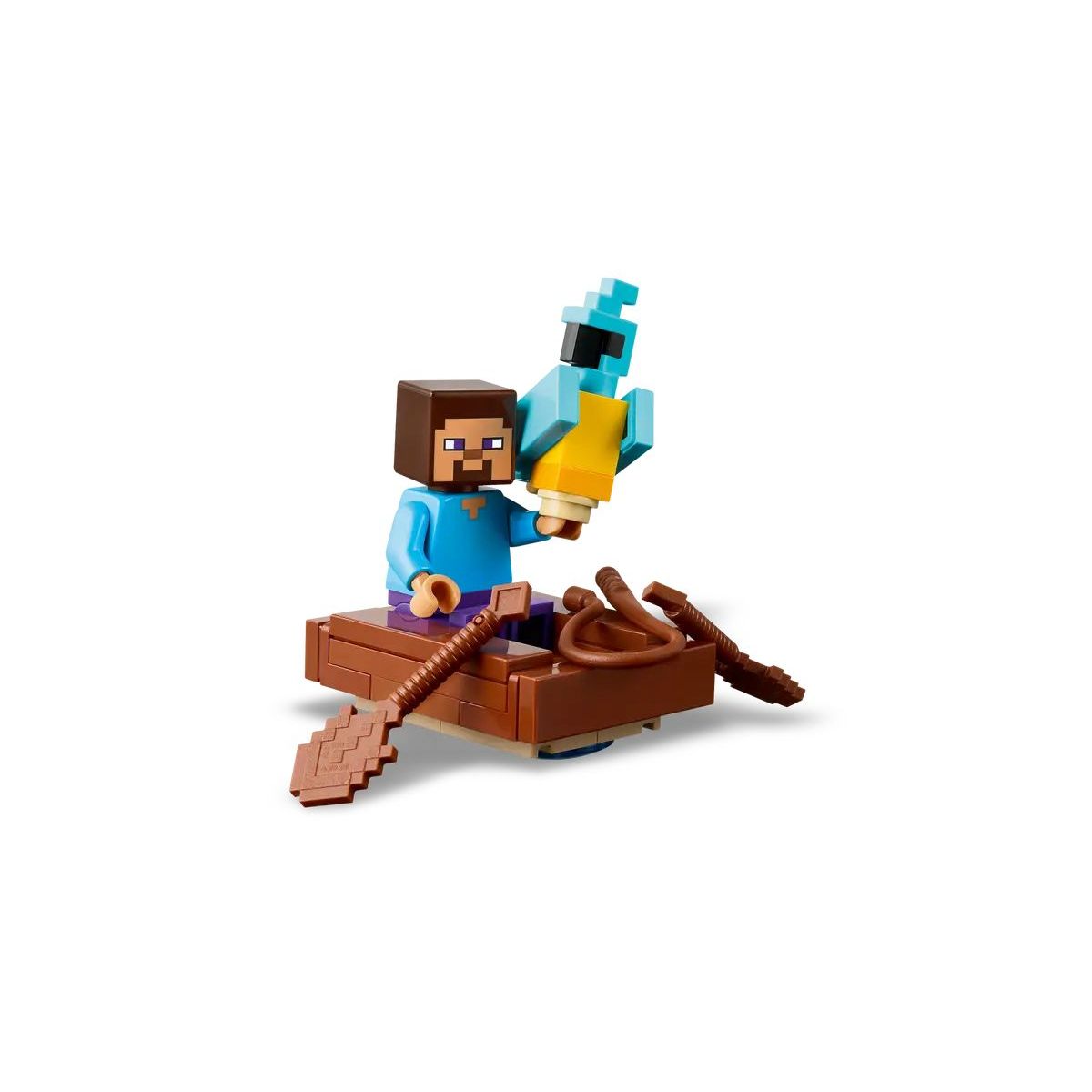 Конструктор LEGO Minecraft Дом в джунглях ТНТ 287 дет. - фото 4