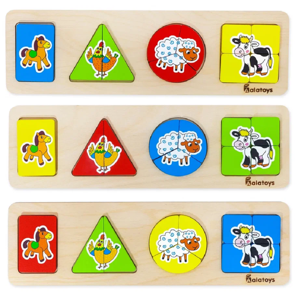 Игрушка Alatoys сортер Животные в ассортименте - фото 8