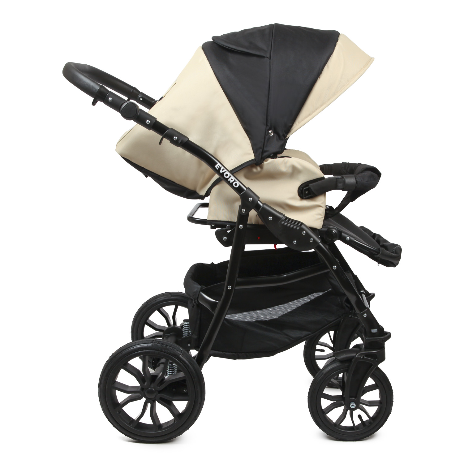 Коляска 2в1 Marimex бежевый - фото 11