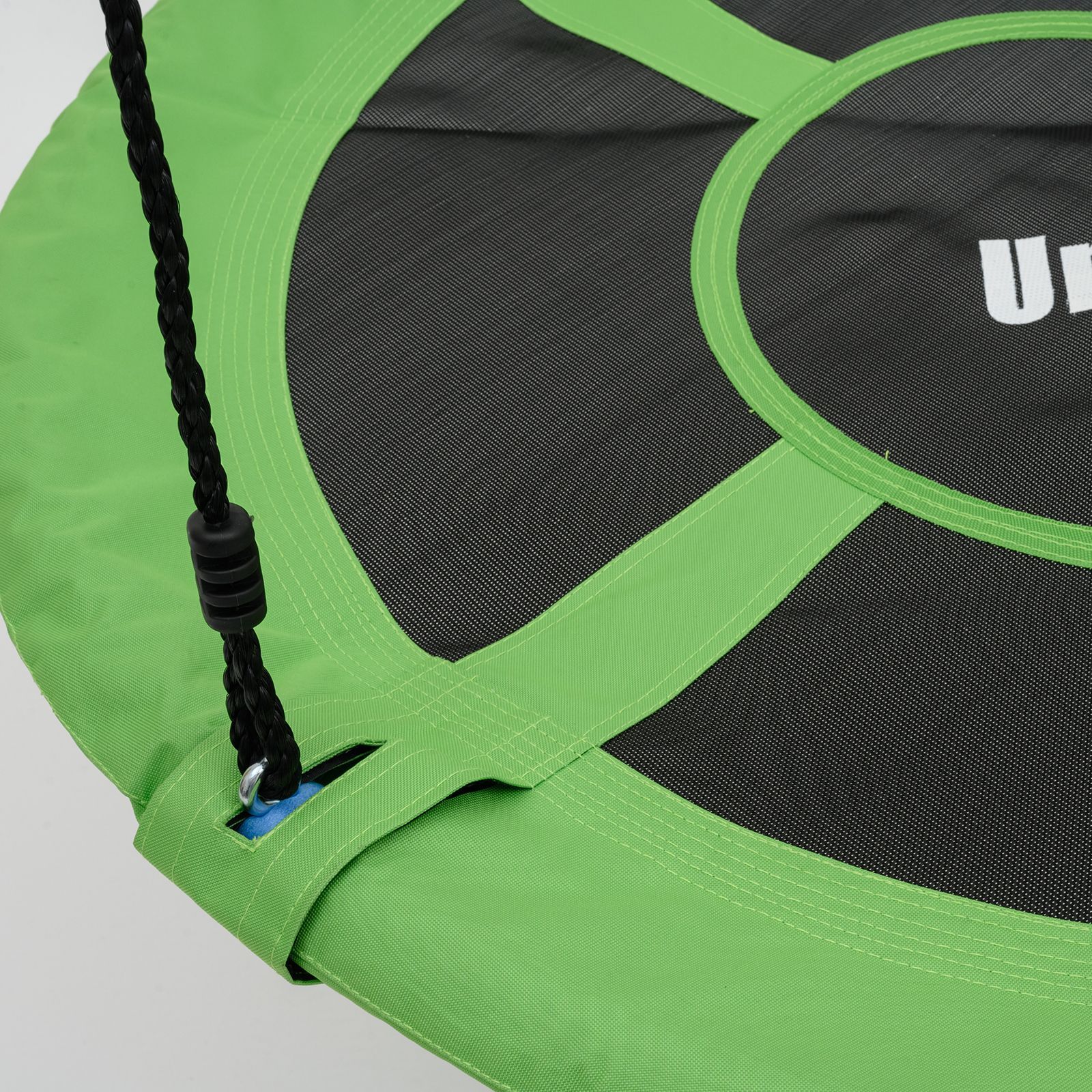 Качели-гнездо подвесные детские UNIX line 100 см до 150 кг green - фото 7