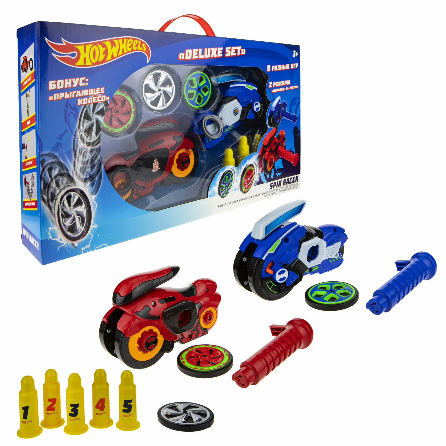 Игровой набор Hot Wheels Spin Racer Т19375 - фото 2