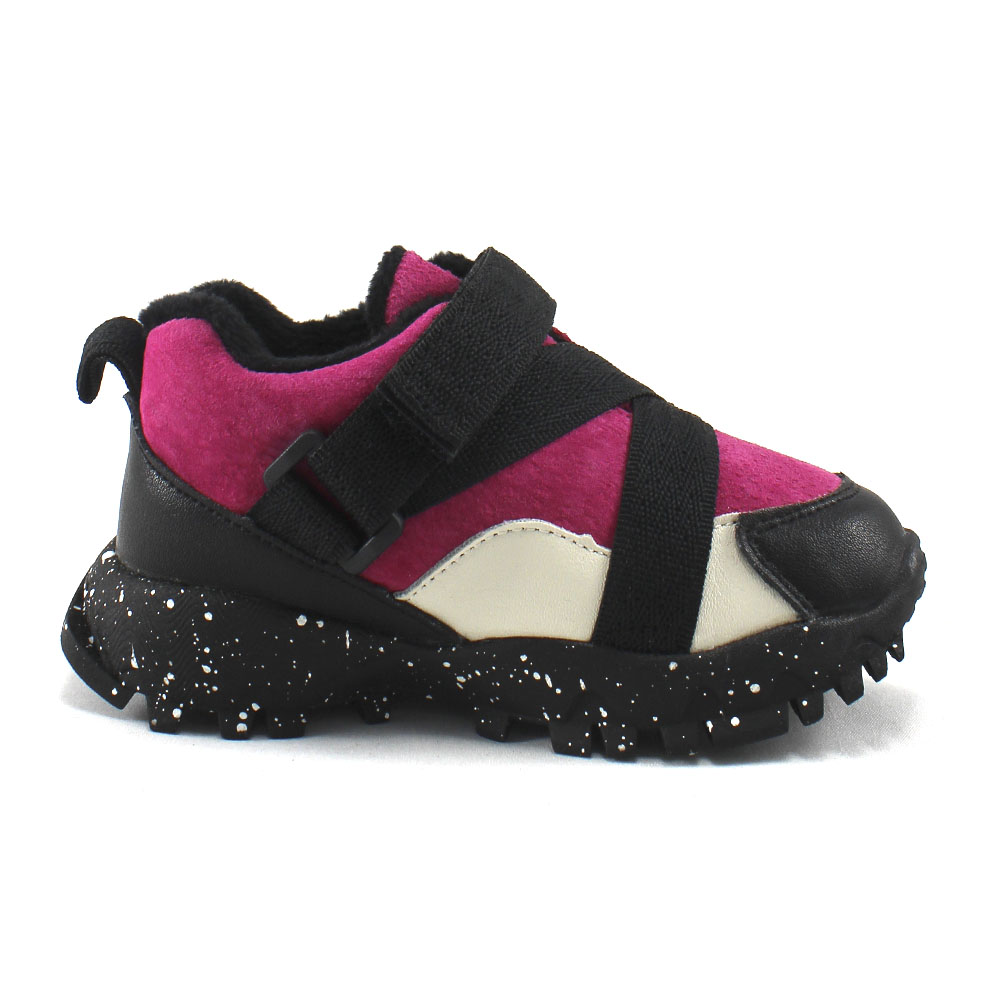 Кроссовки BEST.A F-9854-СВ BEST.A Кроссовки детские,черно-малиновый - фото 2