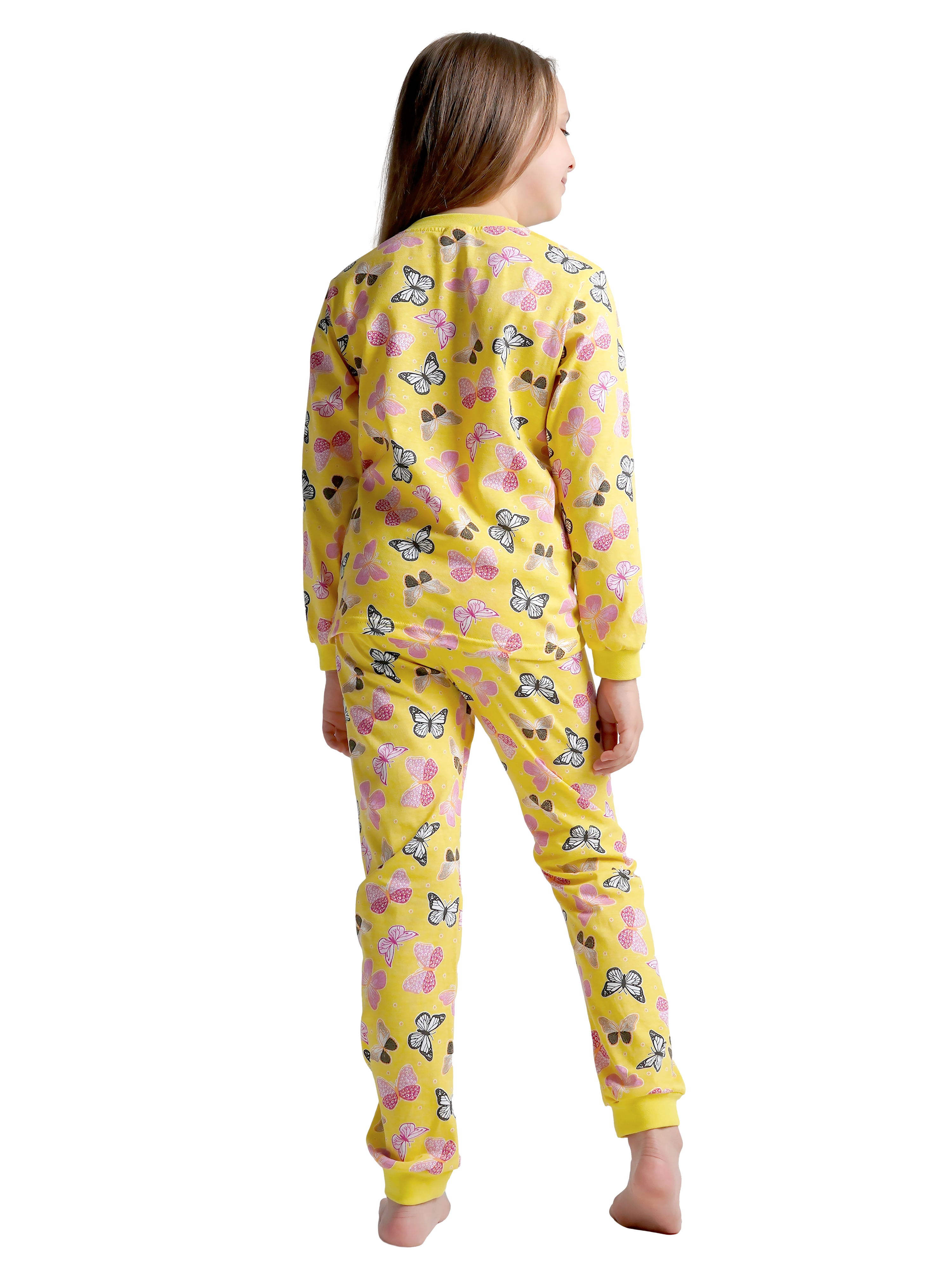 Пижама ДО-Детская Одежда 0025К/желтый - фото 11