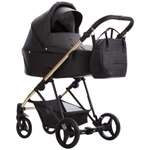 Коляска 2в1 Bebetto Yoddi Premium Class черный