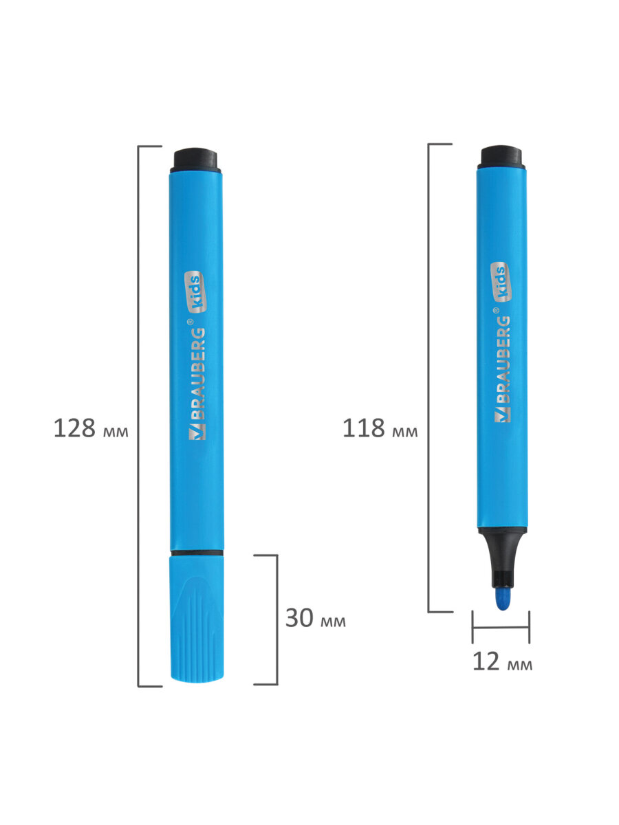 Фломастеры Brauberg 24 цв. - фото 12