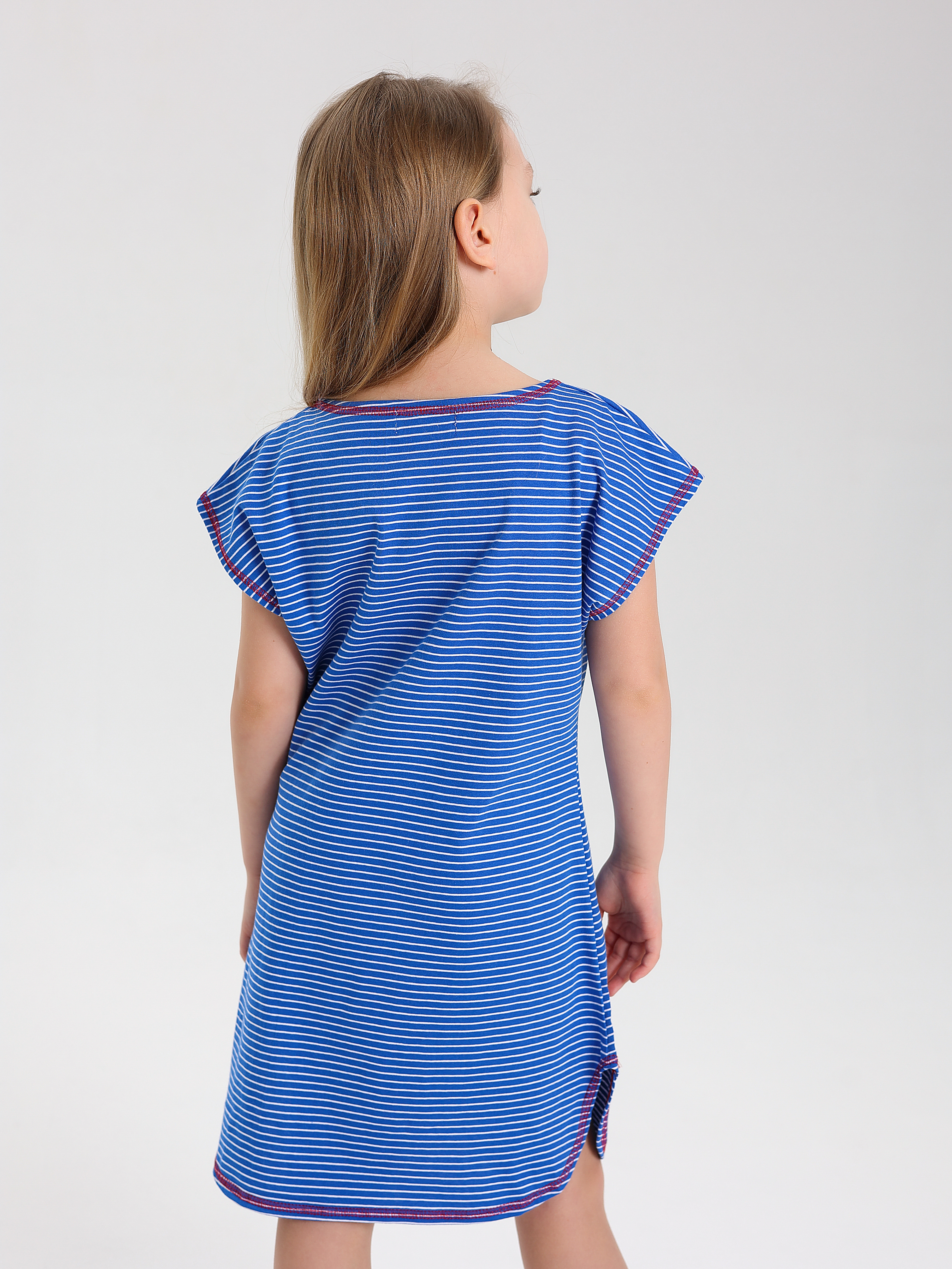 Сорочка ночная RobyKris 30-03-21/полоск - фото 6