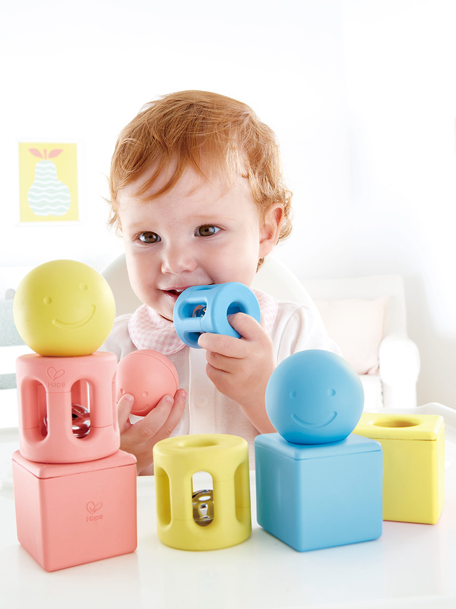 Игрушка Hape погремушка Улыбка - фото 2