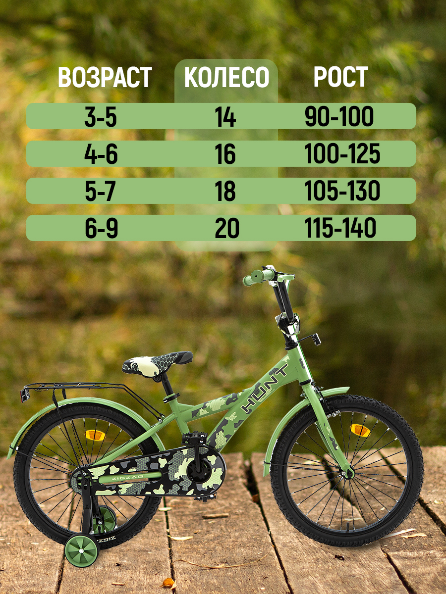 Двухколесный велосипед ZigZag 20 дюймов - фото 3