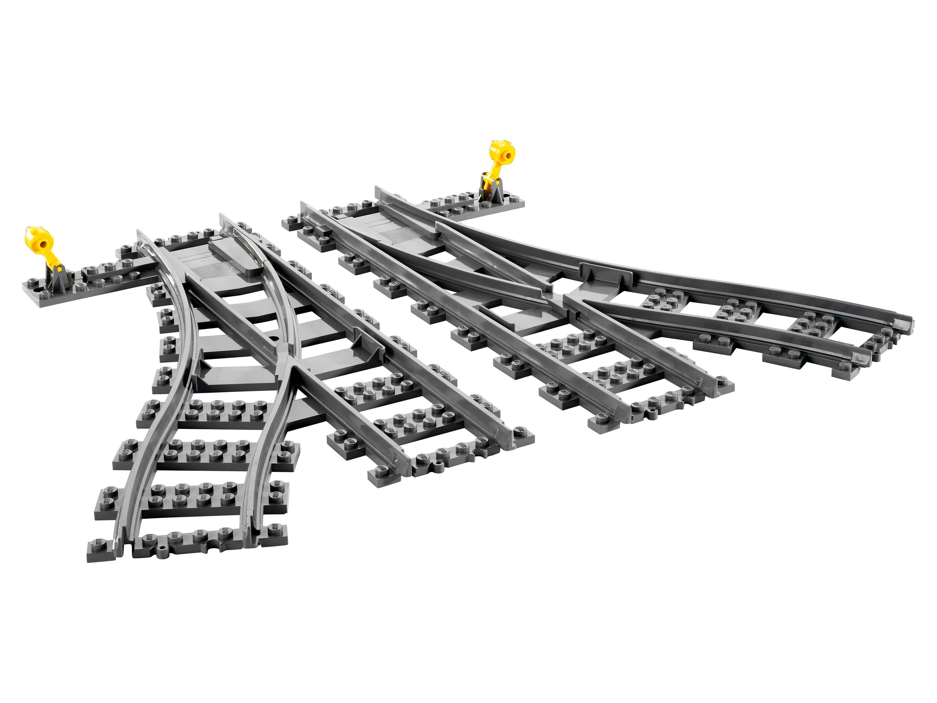 Конструктор LEGO City Железнодорожные стрелки 60238 8 дет. - фото 8