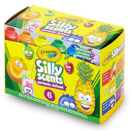 Краски пальчиковые Crayola 6 цв.