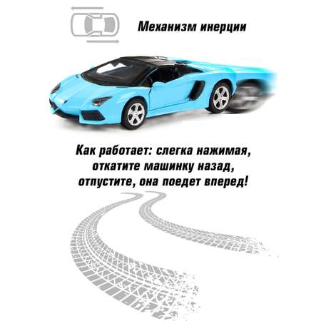 Автомобиль HOFFMANN Lamborghini Aventador LP700-4 Roadster 1:43