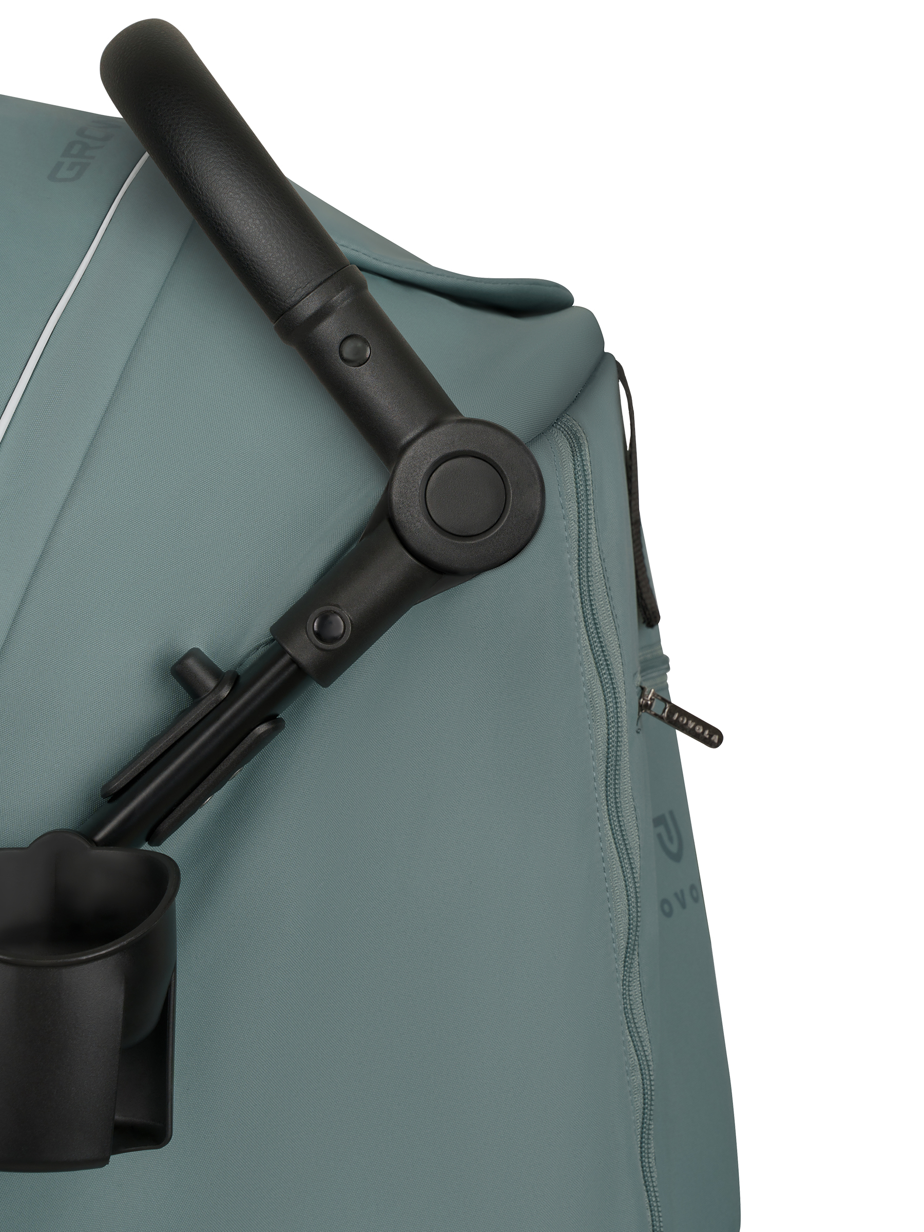 Коляска прогулочная JOVOLA Selena SL, всесезонная зеленый - фото 33