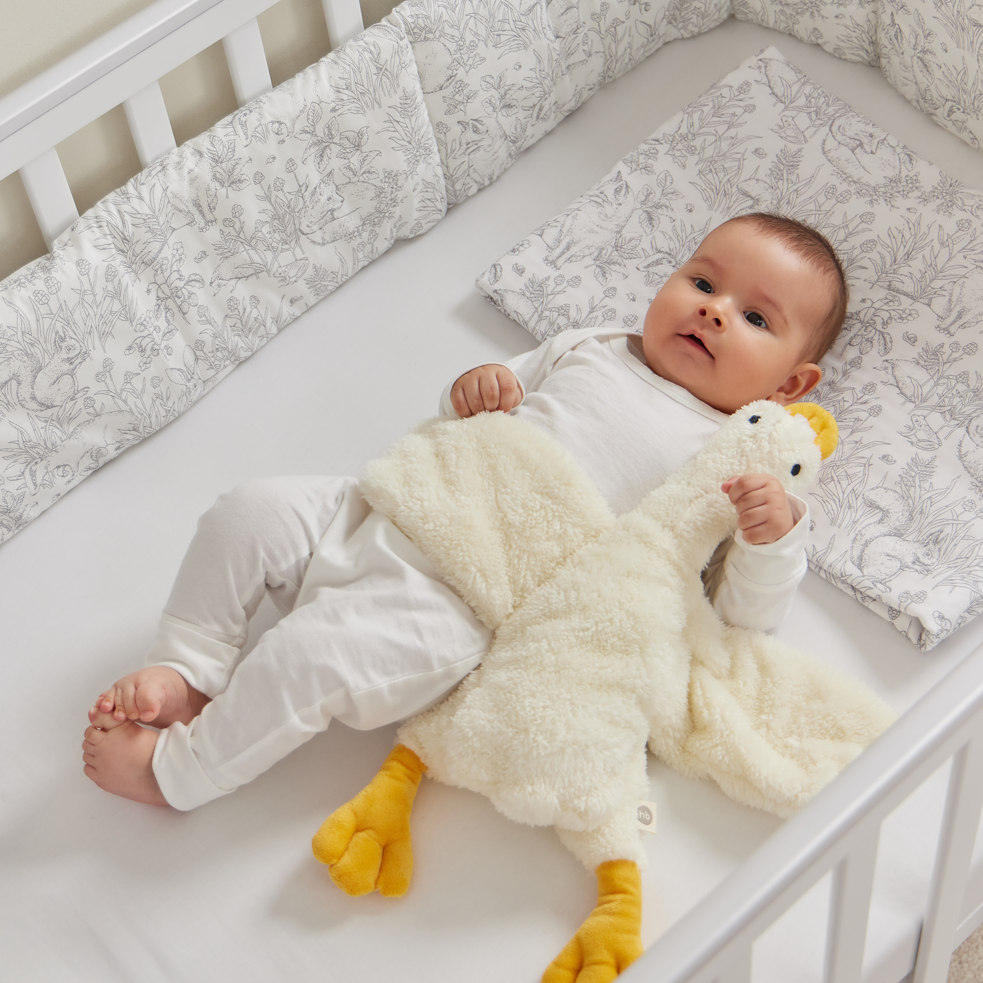 Игрушка мягкая Happy Baby утка - фото 13