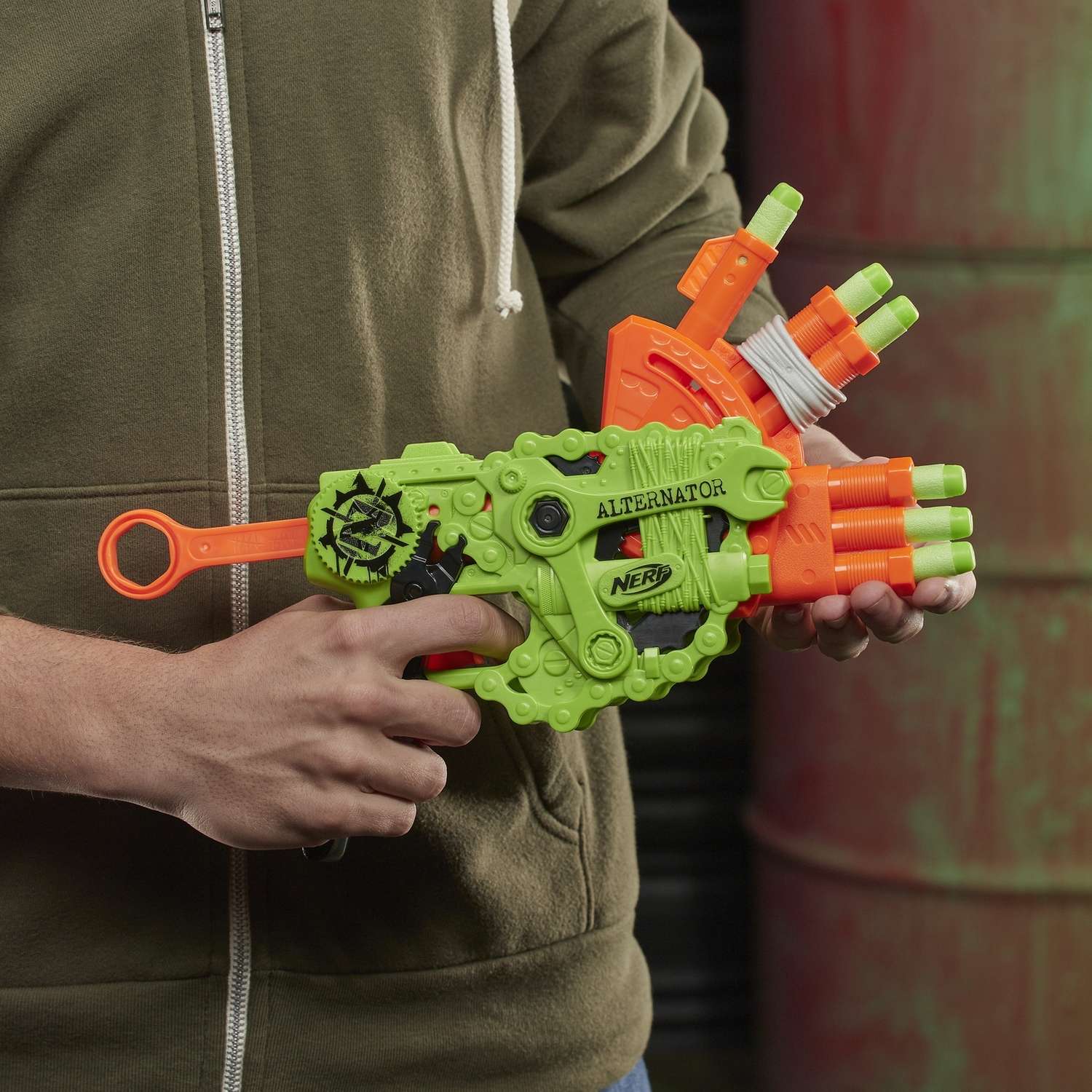 Бластер Nerf Zombie Strike Альтернатор - фото 11